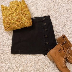 ☼ Black Altar’d State denim skirt